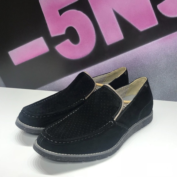New Hush Puppies Black Velvet Slip On  Oxfords main image 7